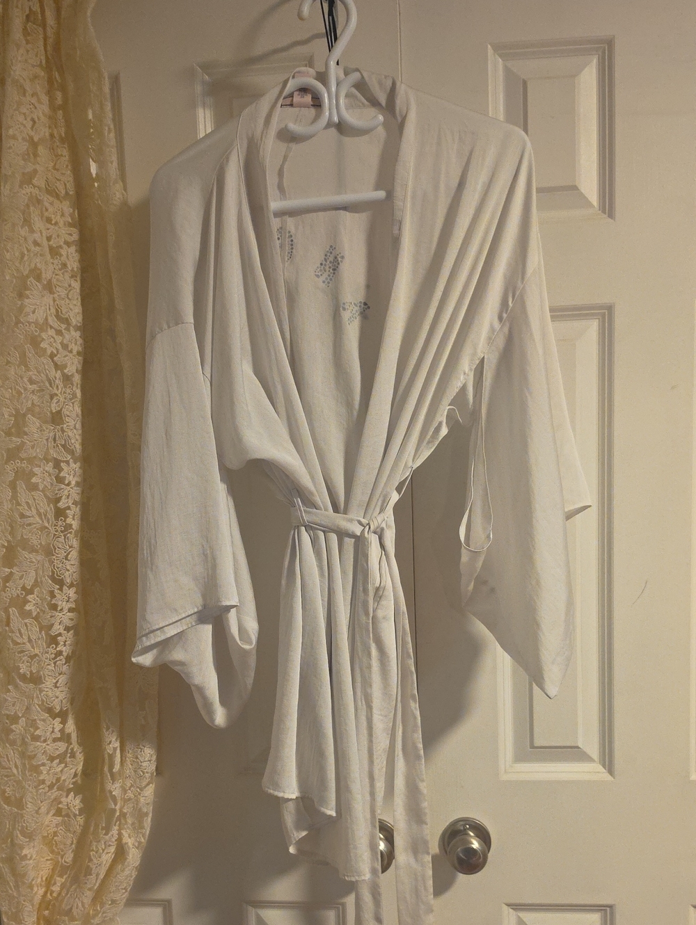 Victoria's Secret White Angel Kimono Robe